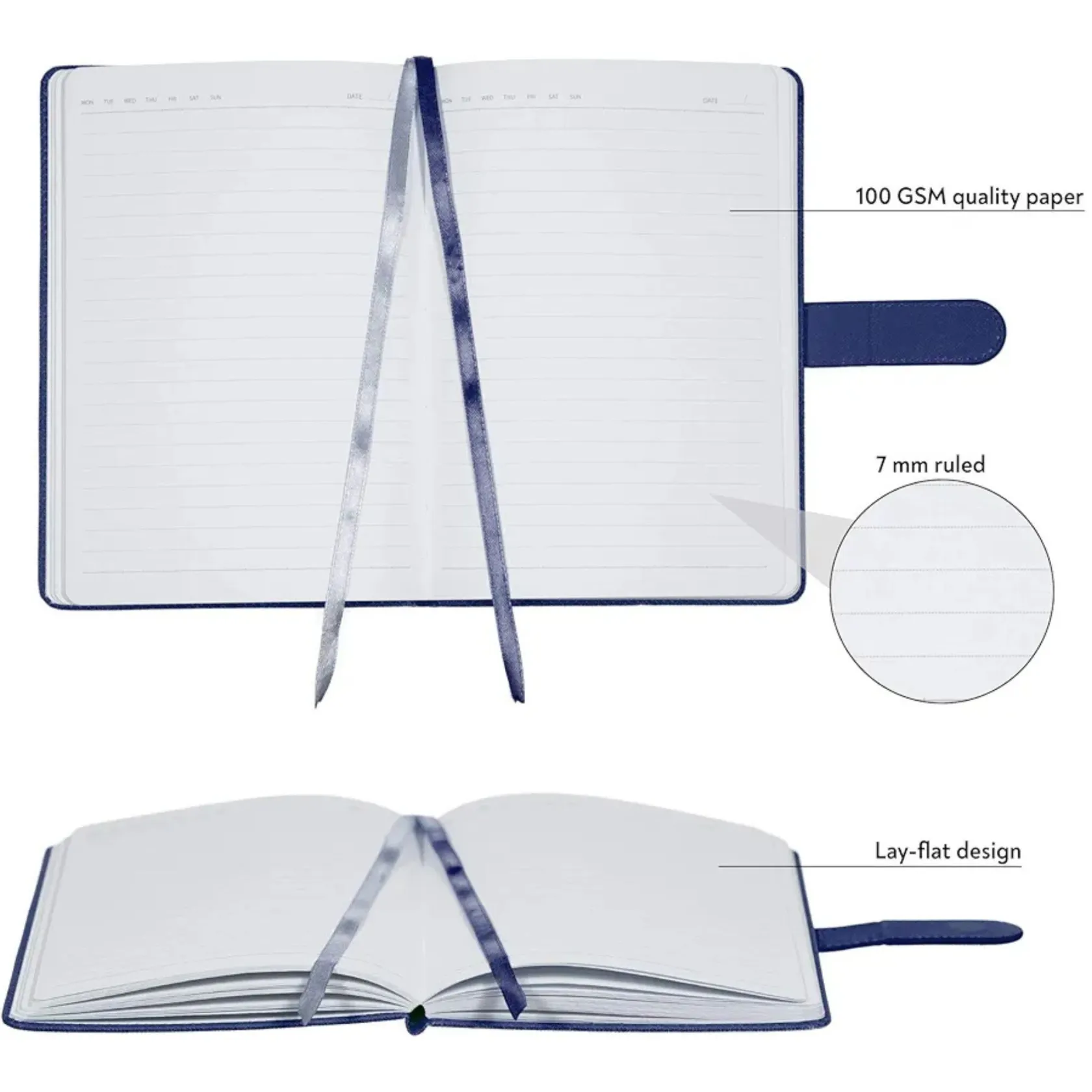 Custom Premium Leather-Bound Journal