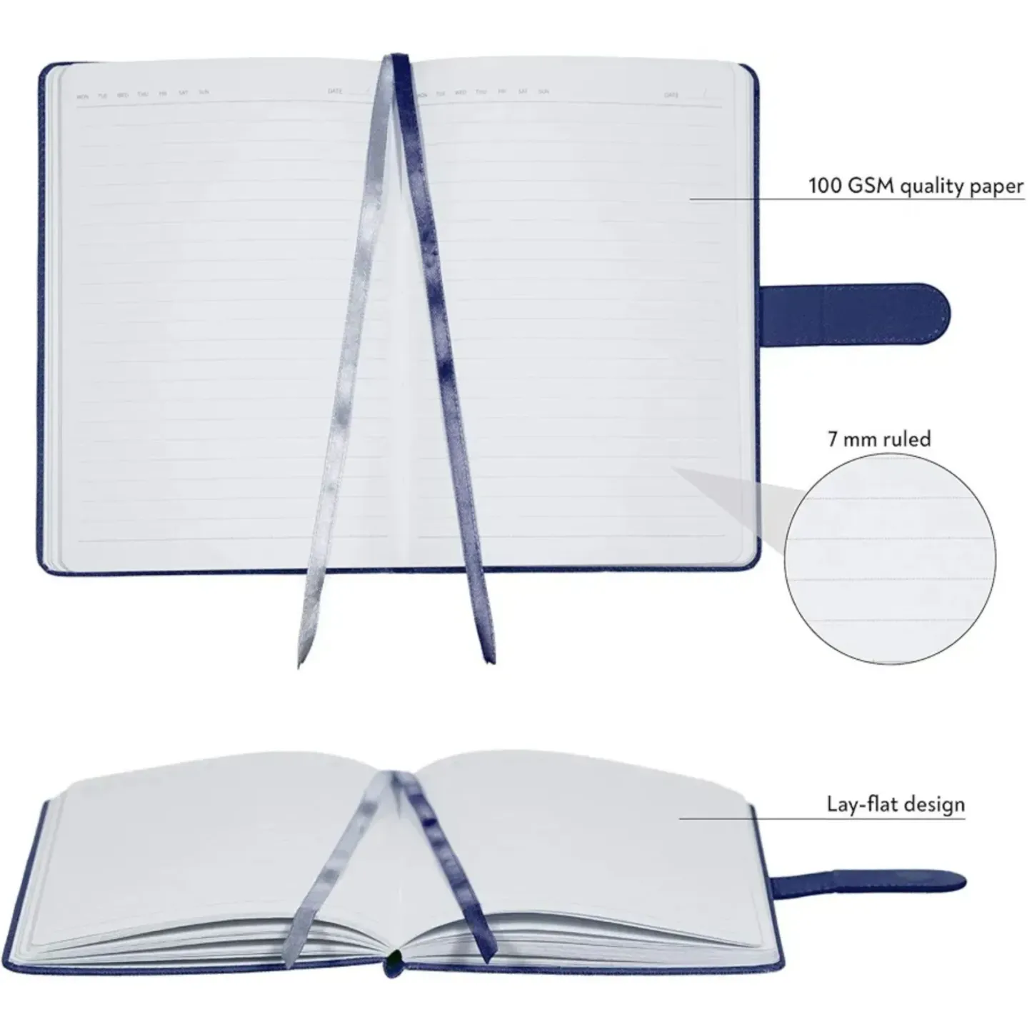 Custom Premium Leather-Bound Journal