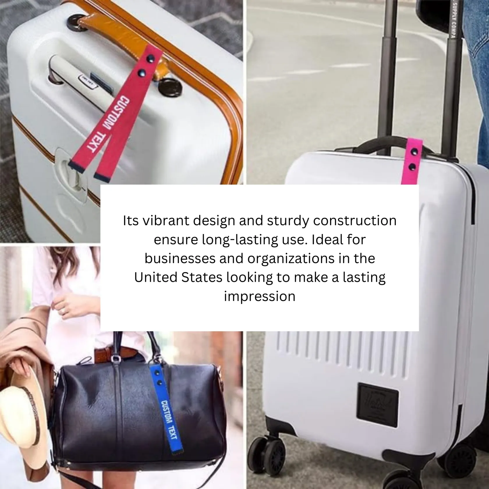 Personalized Heart Travel Tag