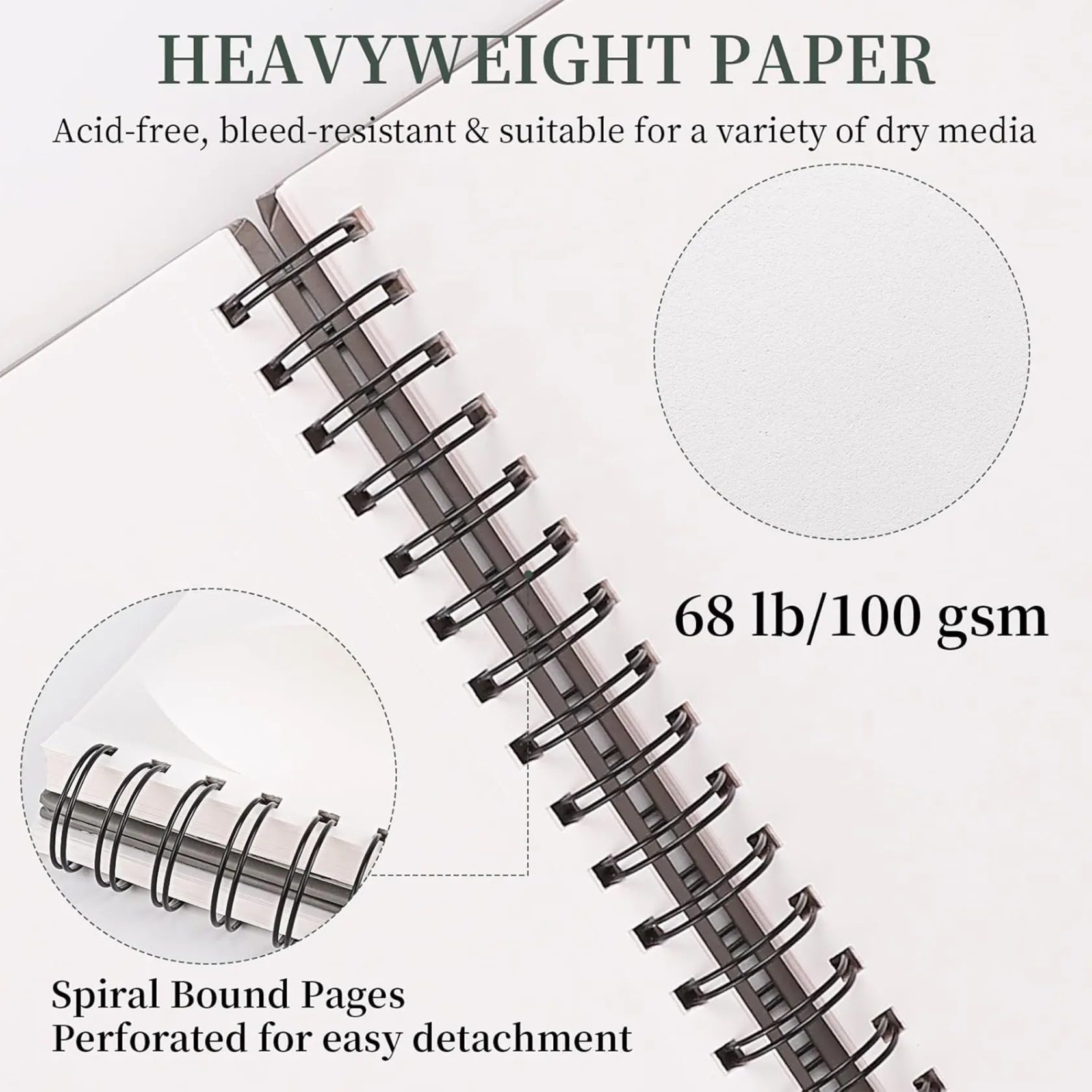 Compact Custom Spiral Notebook