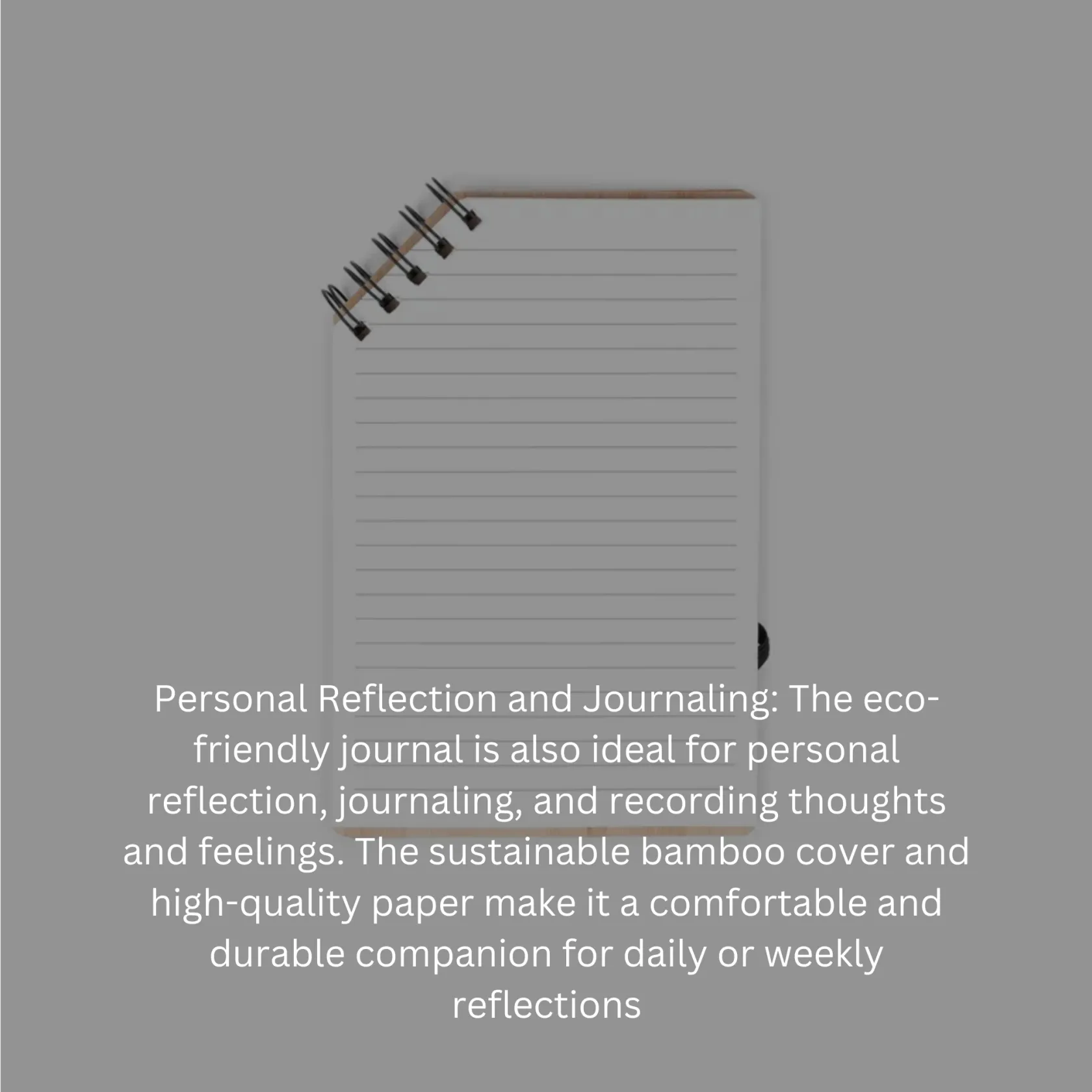 Custom Recycled FSC-Certified Spiral Notebook