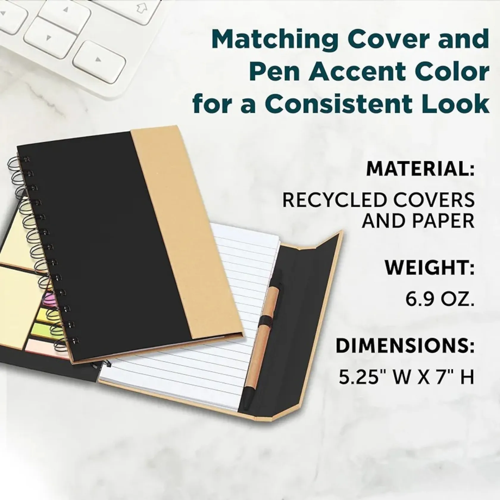 Custom Eco-Friendly Magnetic Closure Notebook