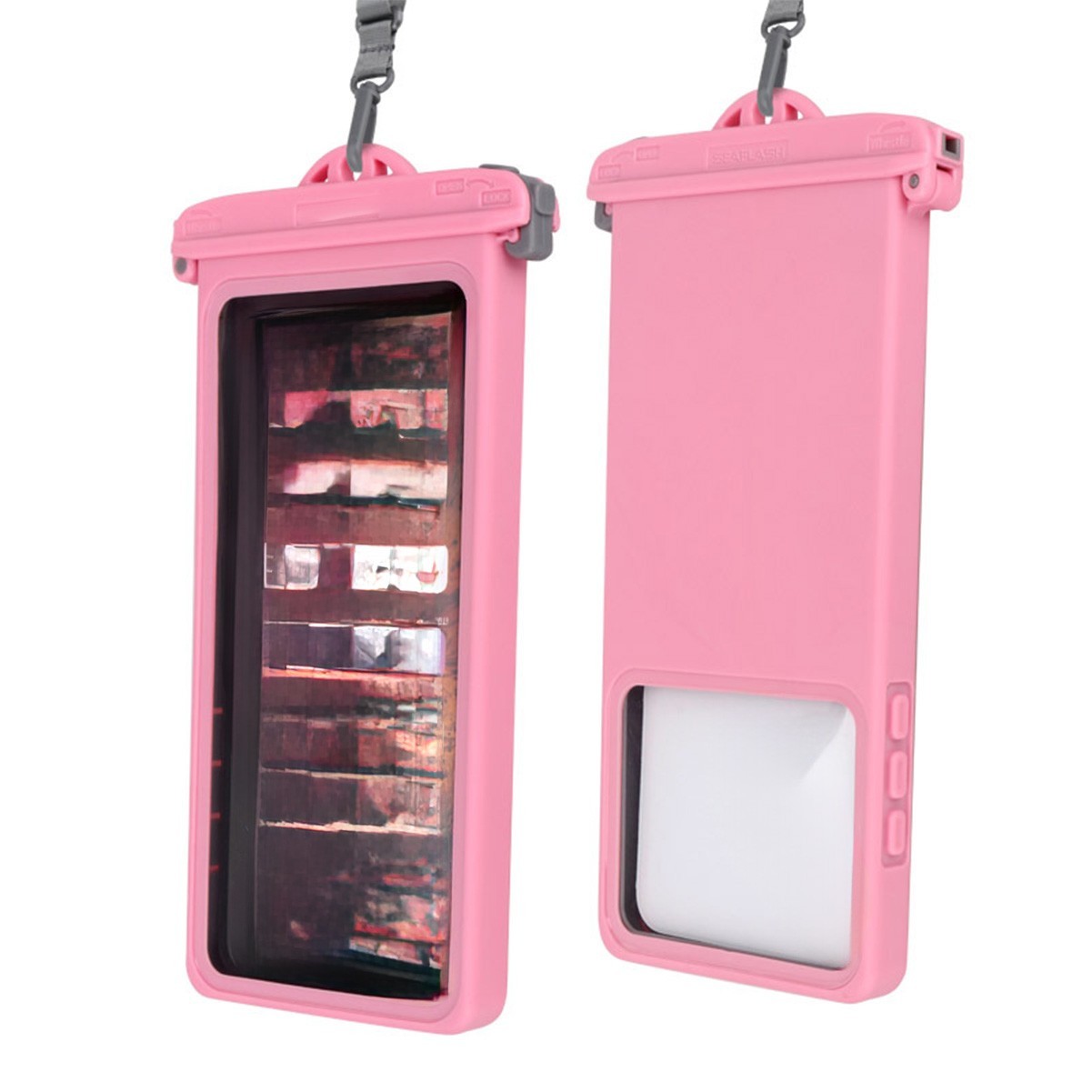 Waterproof PVC Mobile Phone Dry Bag with Floating Airbag