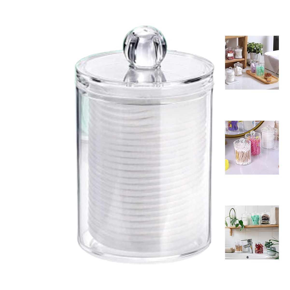 Bathroom Vanity Organizer Jar