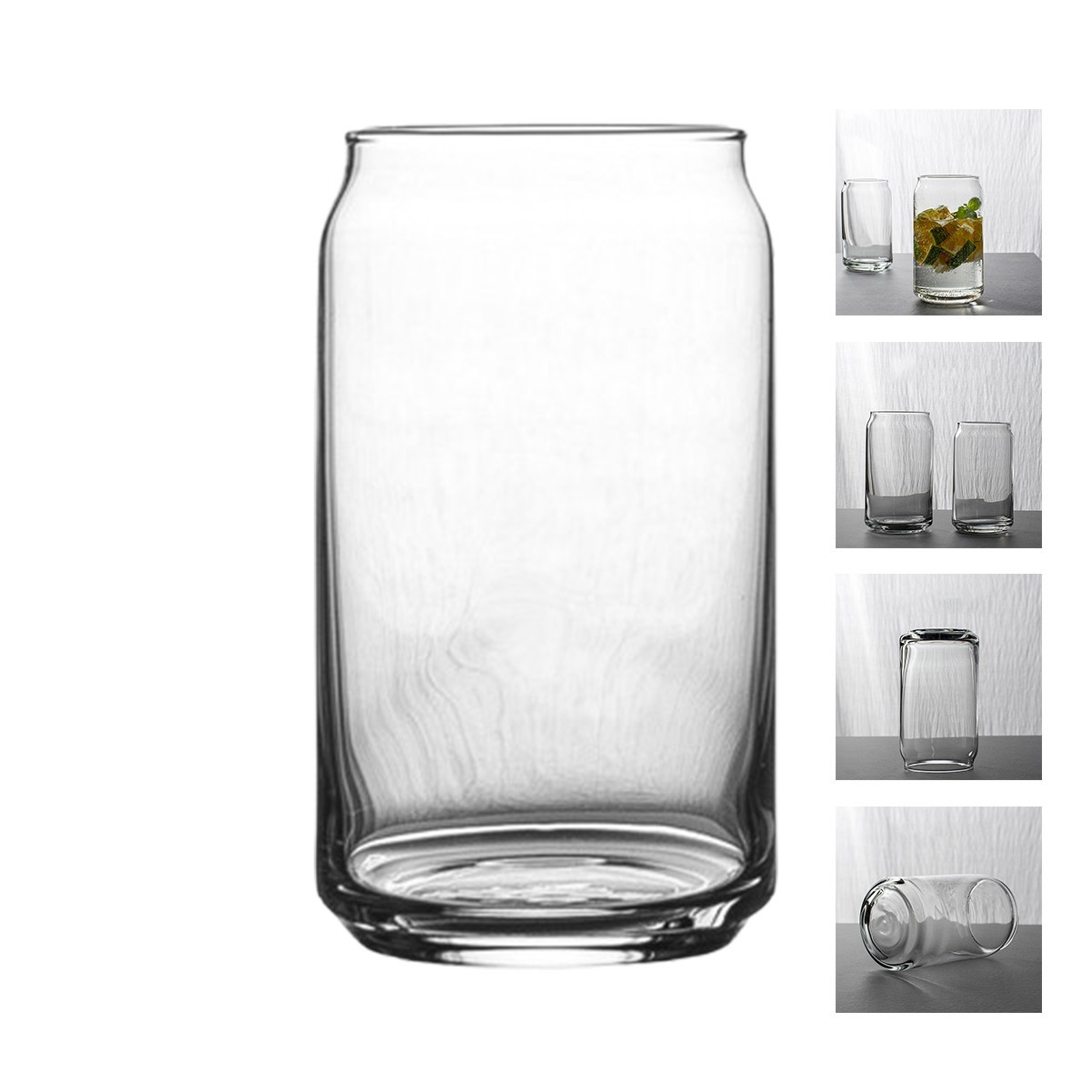 16oz Drinking Glass Set