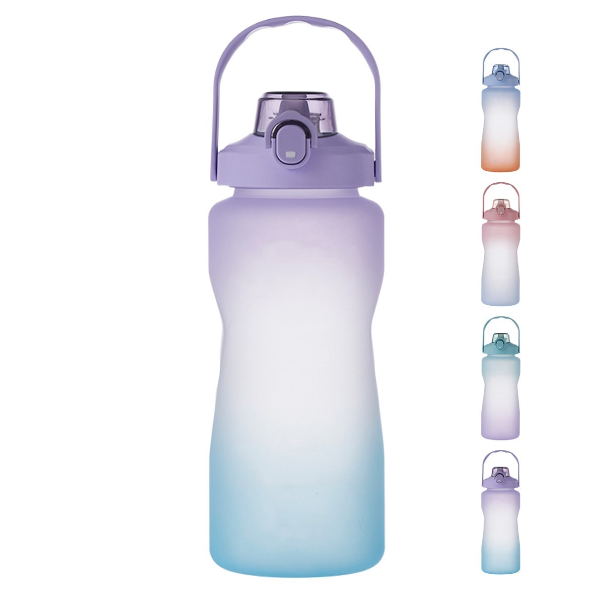 24oz Motivational Water Tracker Bottle