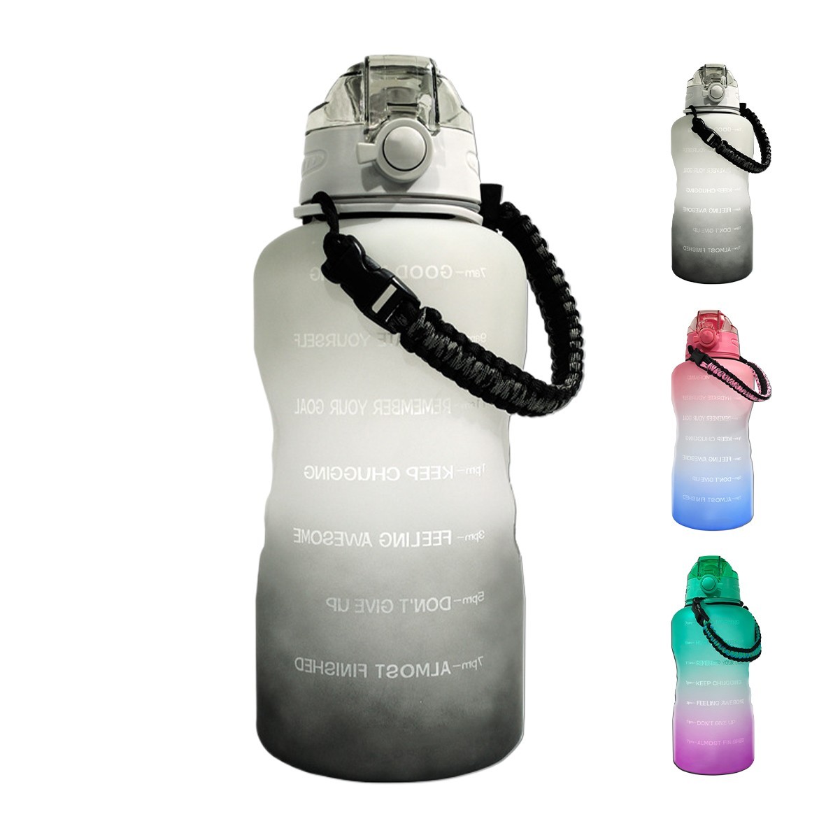 128oz Time Marker Reusable Water Bottle