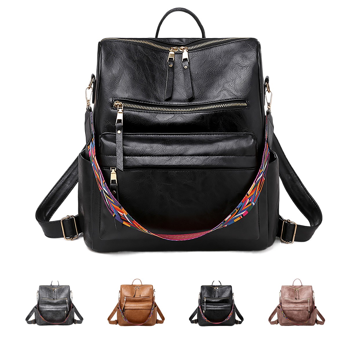 Leather Backpack