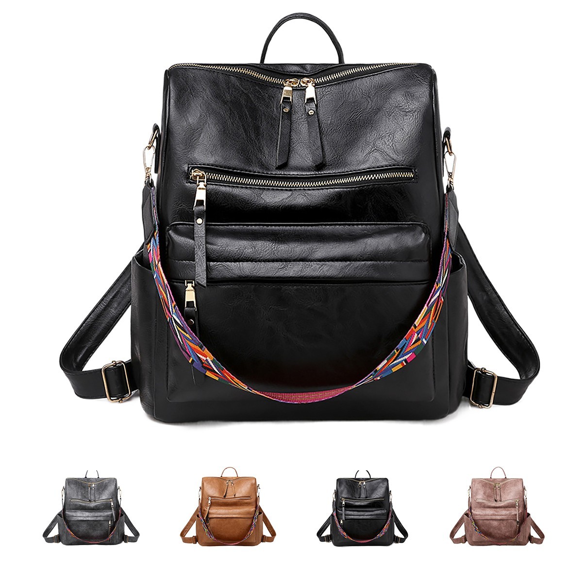 Leather Backpack