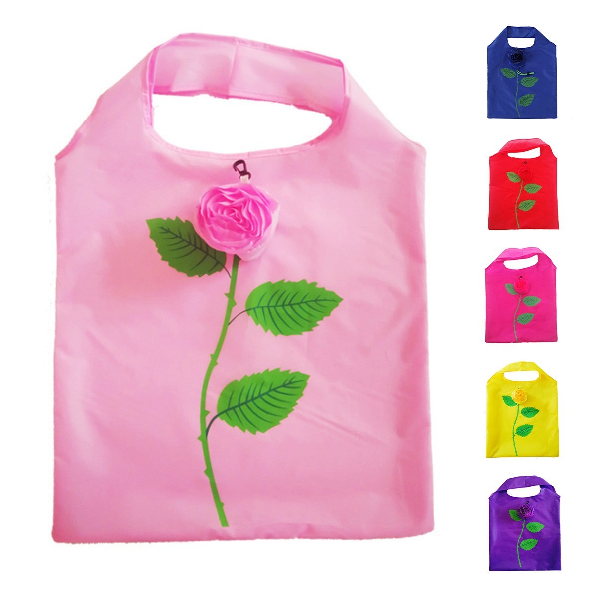Rose Foldable Shopping Bag