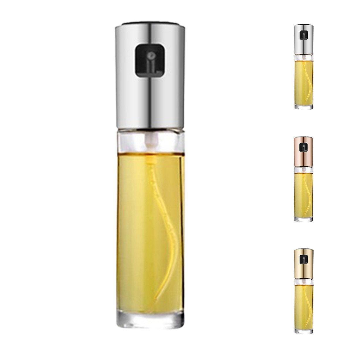 3.38 Oz Stainless Steel Oil Sprayer Bottle