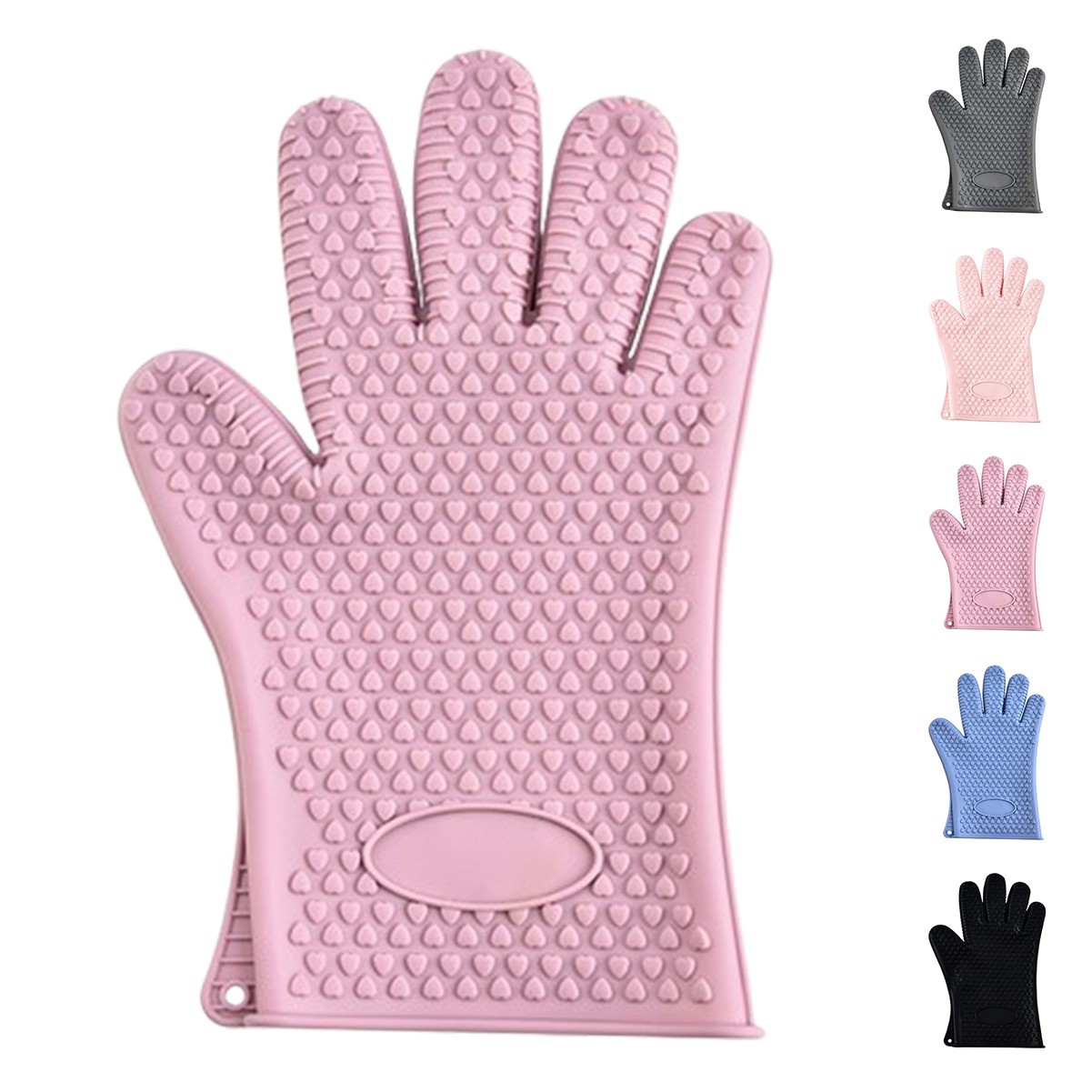 Heat Resistant Silicone Oven Gloves