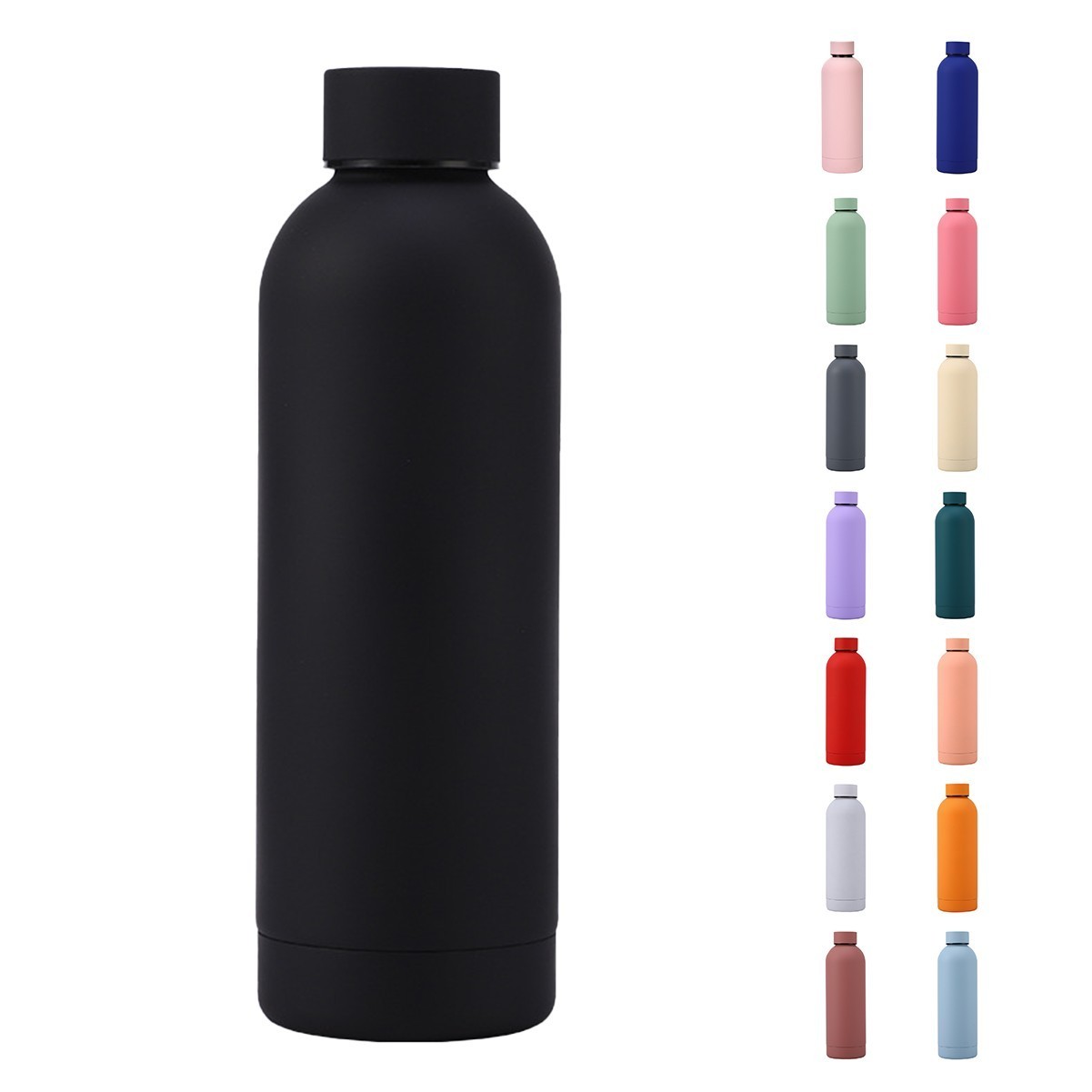 17oz Stainless Steel Vacuum Insulated Water Bottle