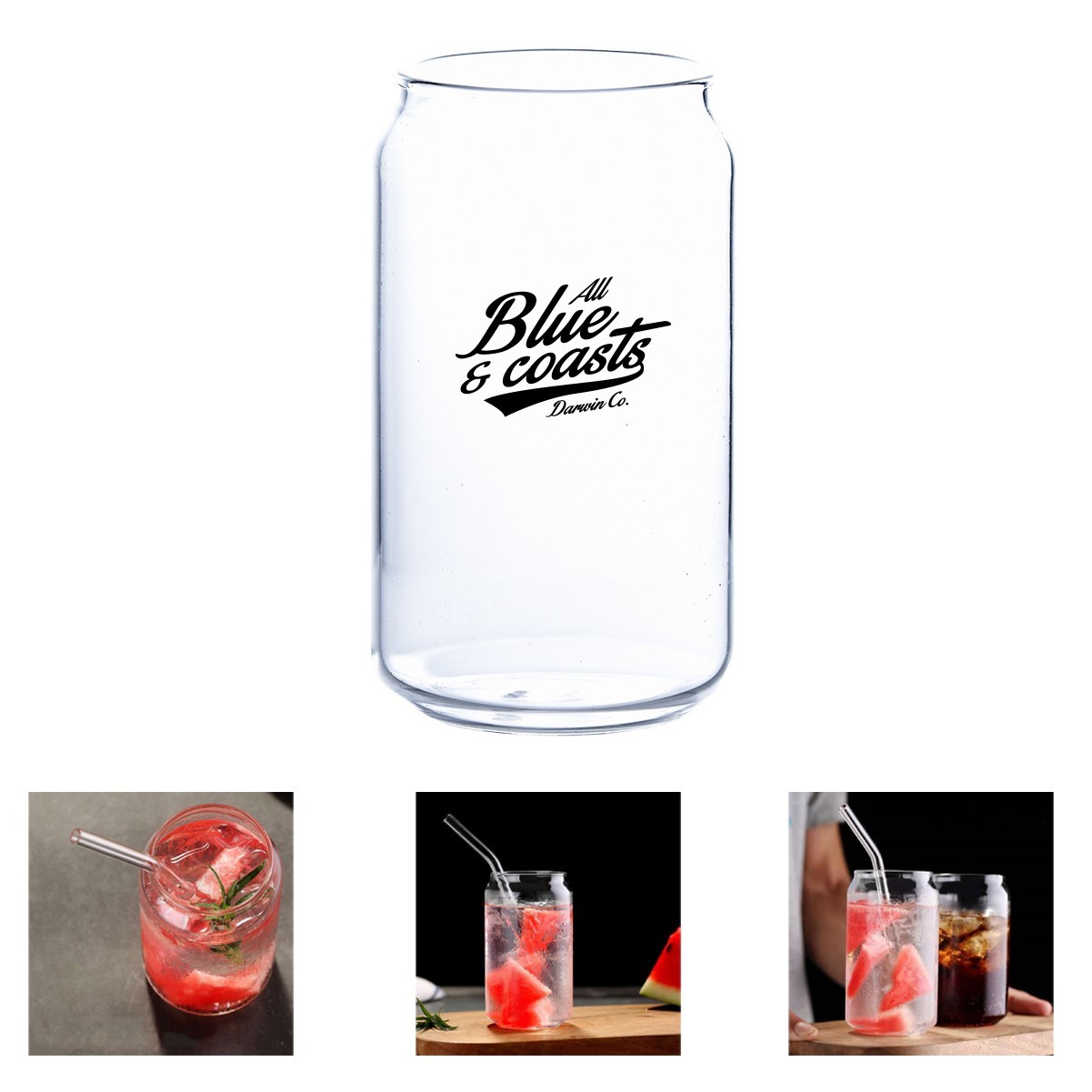 16oz Can-Designed Premium Beer Glass