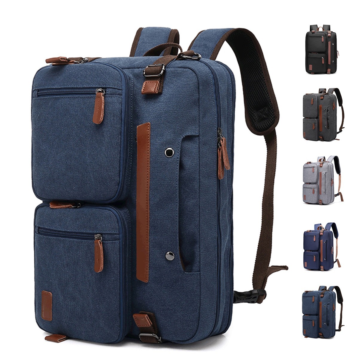 3 In 1 Convertible Messenger Bag