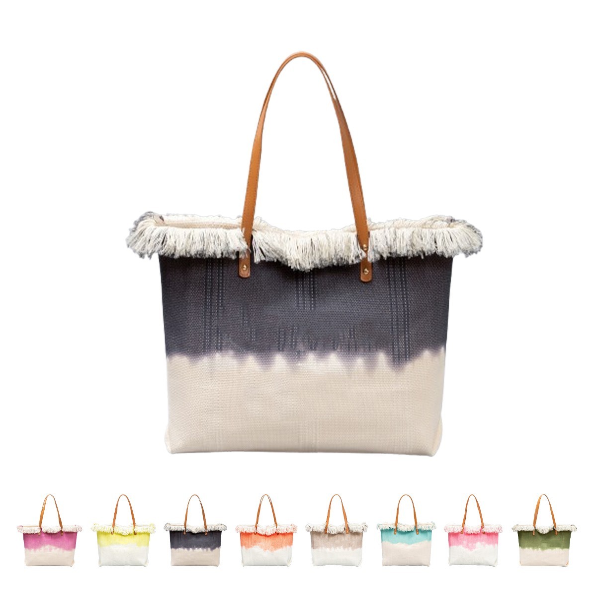 Embroidered Canvas Tote Bag