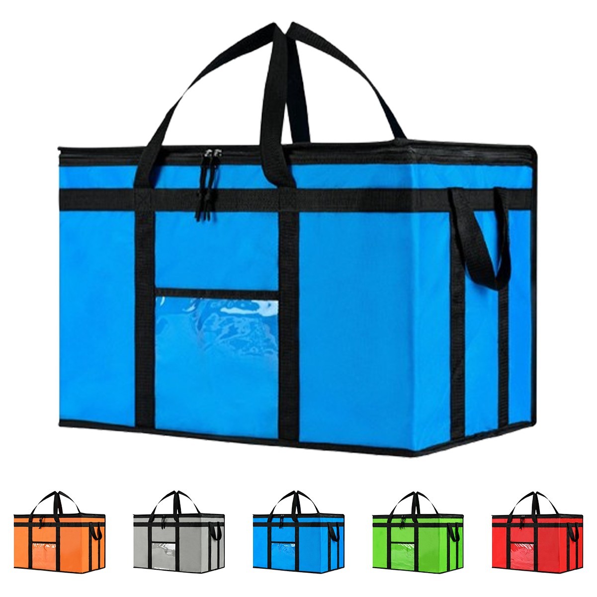 Large Insulated Grocery Tote Bag
