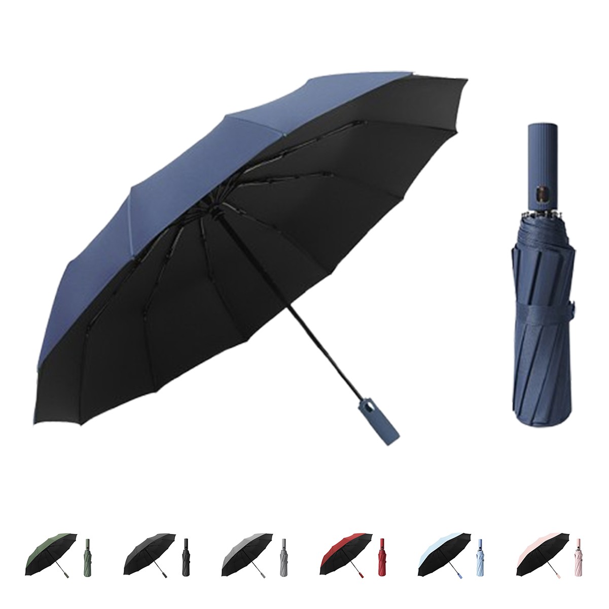 Windproof Double-Layer Automatic Open Umbrella