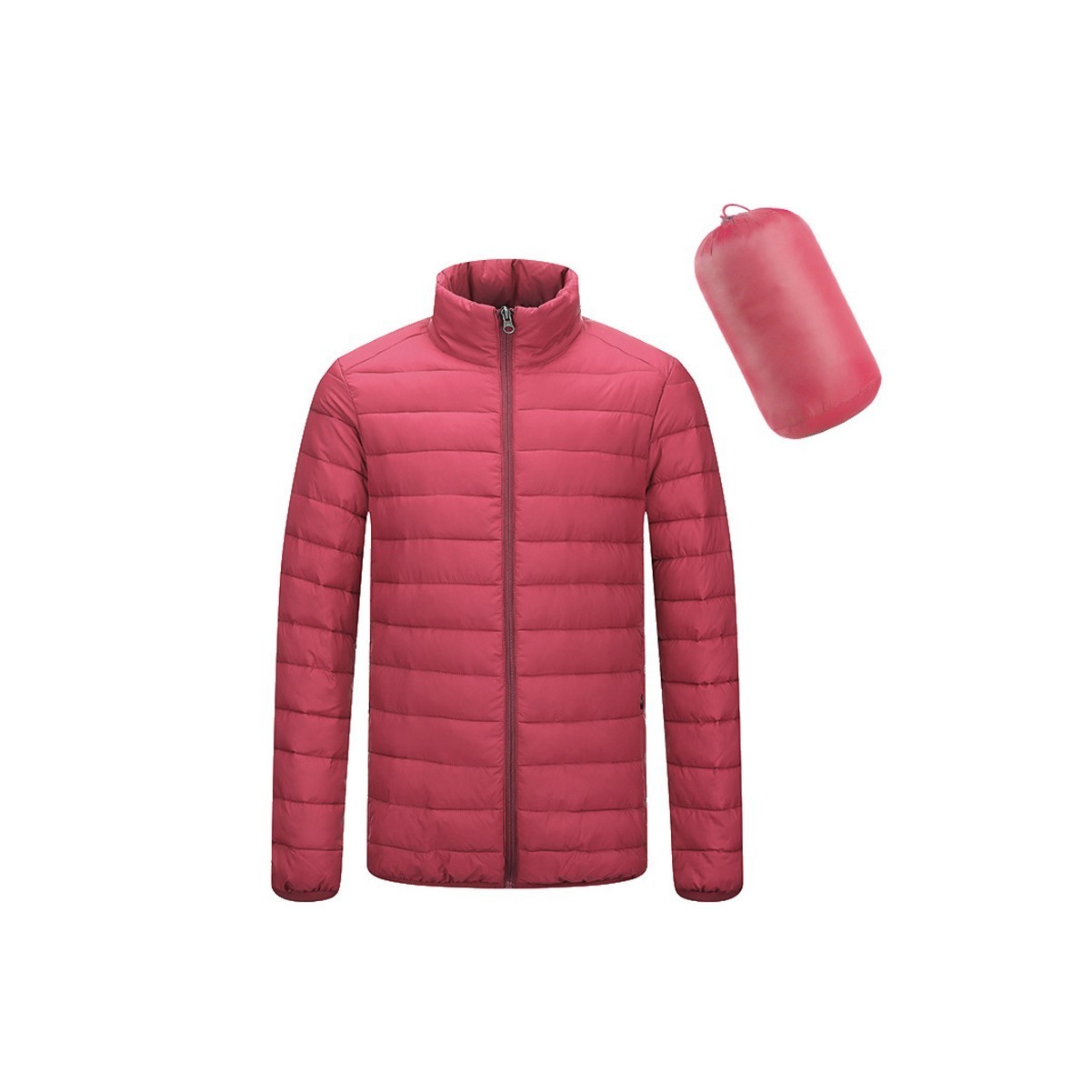 Folding Puffer Jacket with Storage Bag