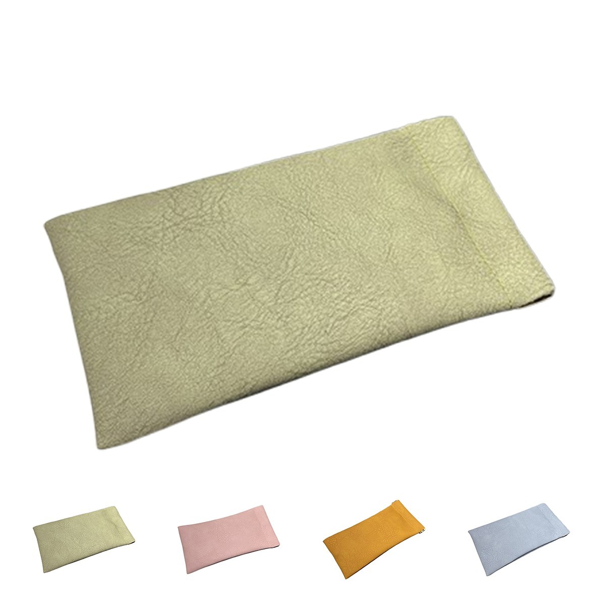 Slim PU Leather Eyewear Pouch