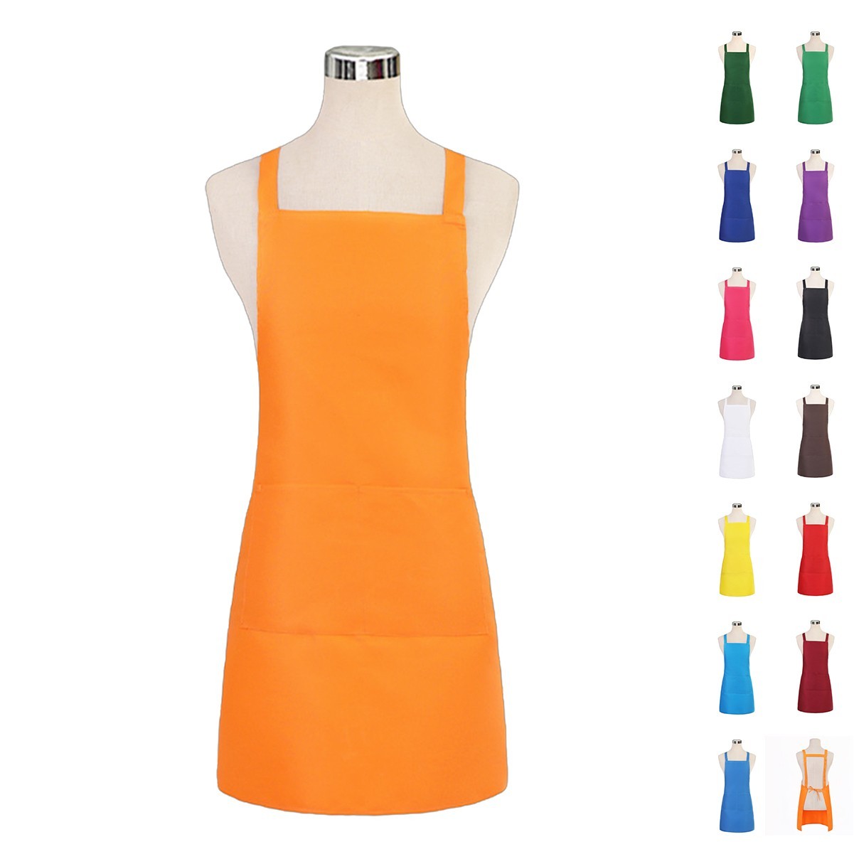 Waterproof Poly-Cotton Blend Apron