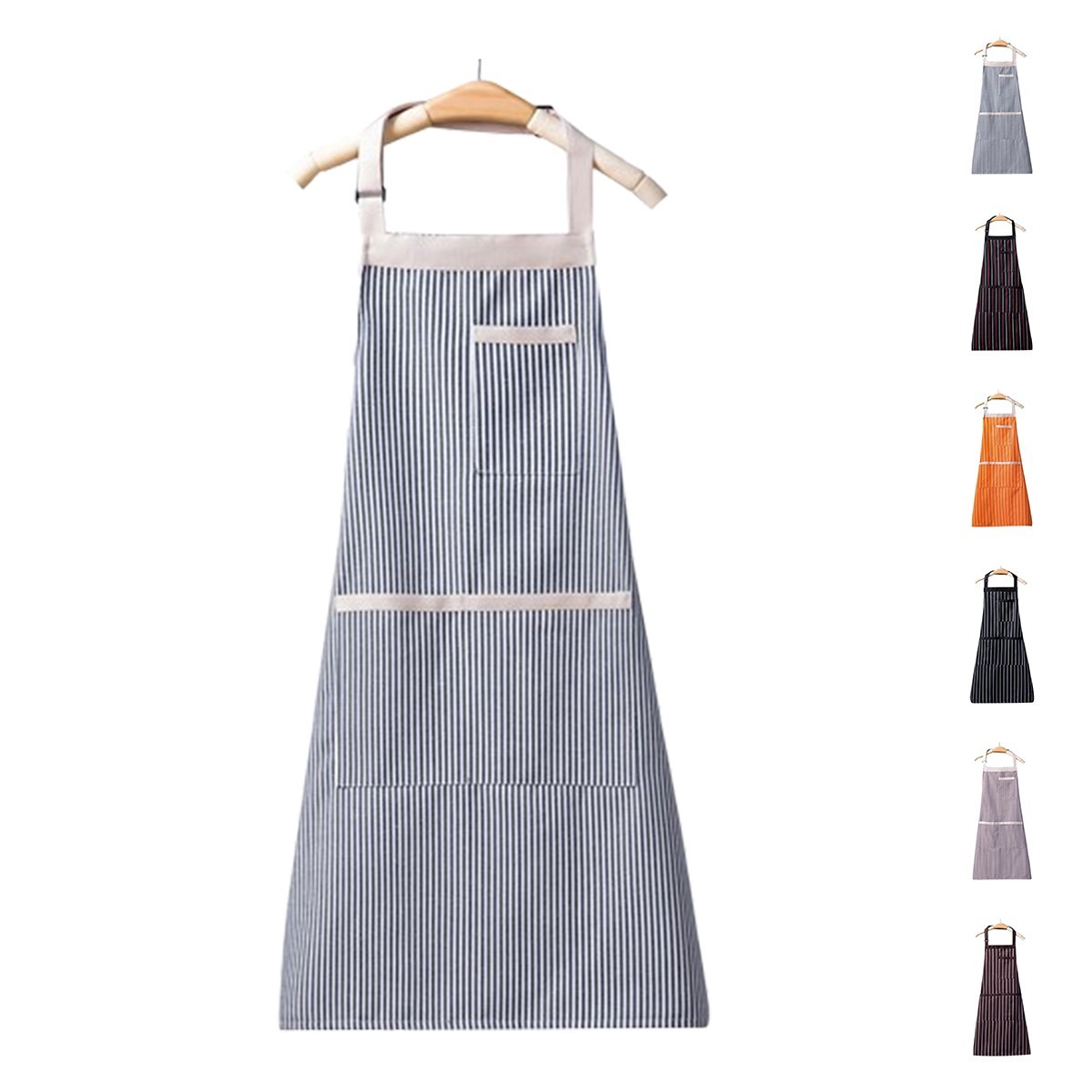 Cotton-Polyester Multipocket Apron