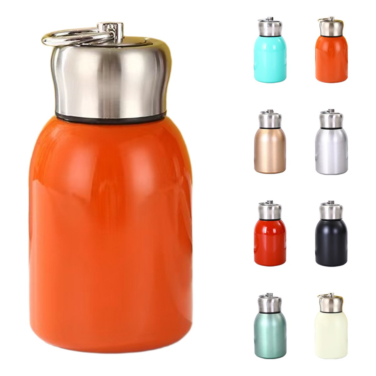 10 oz Stainless Steel Flask Water Bottle