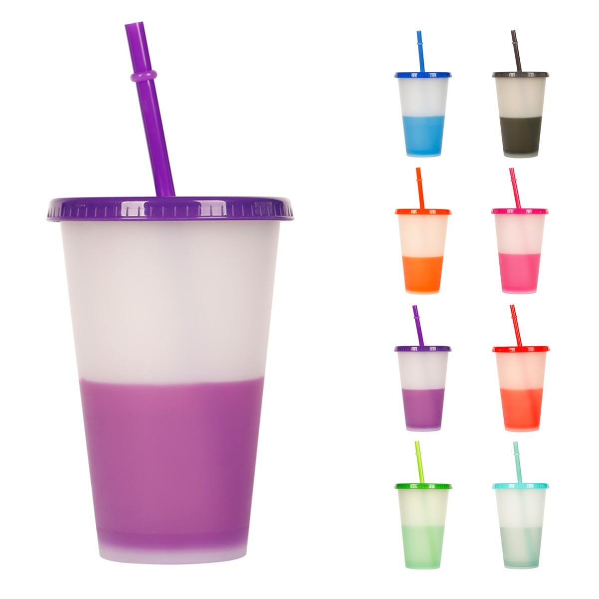 24oz Color Changing Thermochromic Tumbler