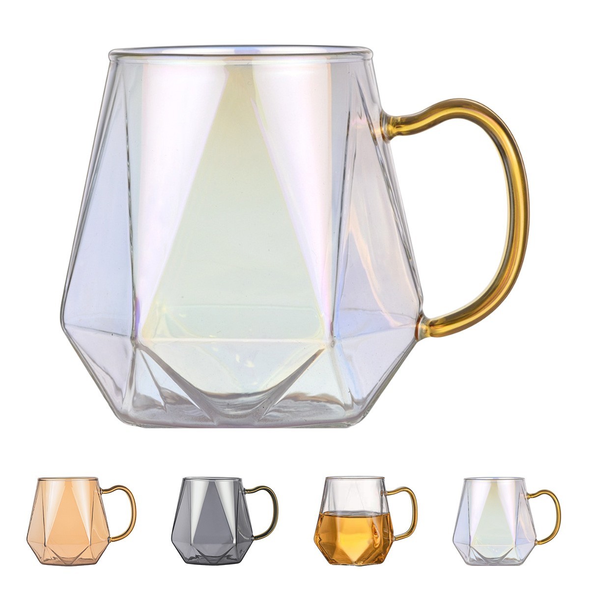60OZ Vintage Glass Beverage Pitcher Set