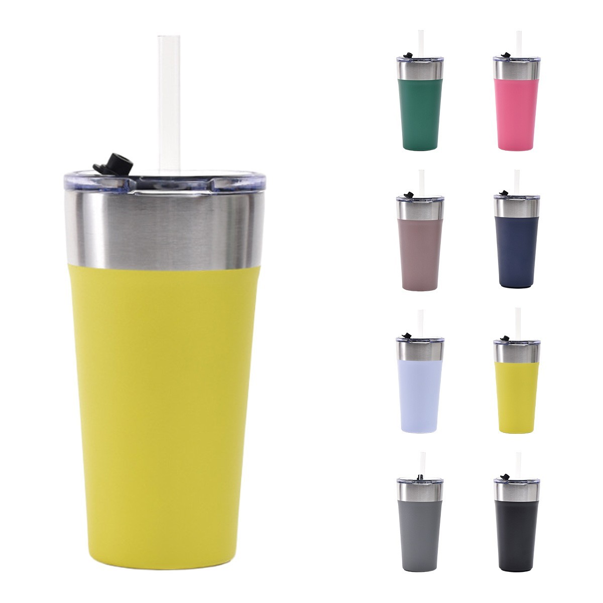 20oz Stainless Steel Beer Tumbler with Built-in Opener