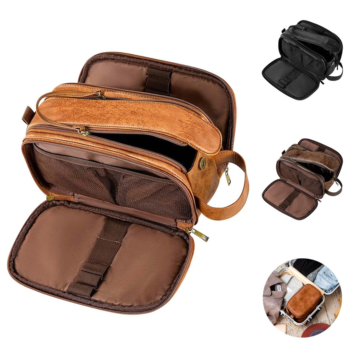 Travel Toiletry Organizer Bag