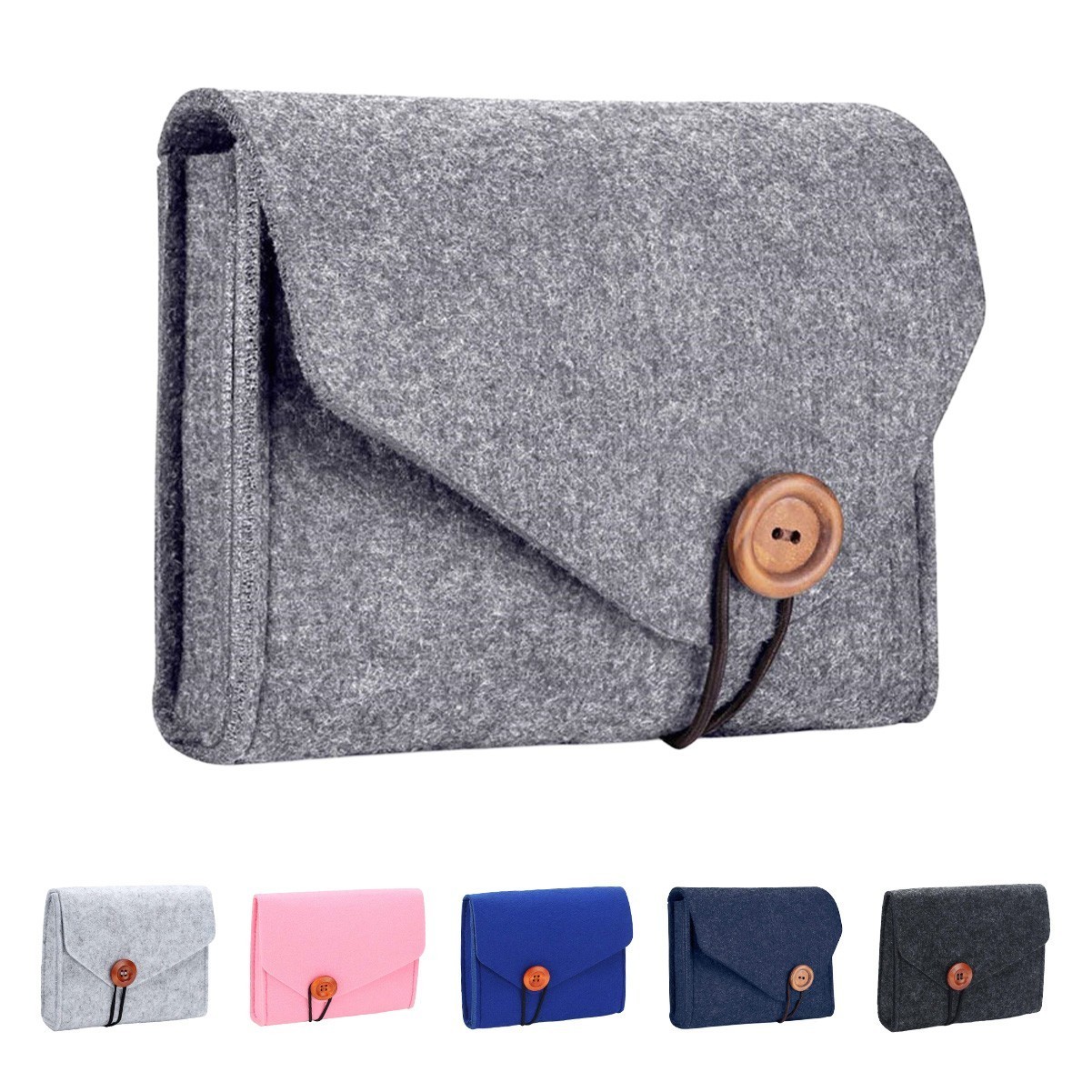 Felt Electronic Organizer Pouch