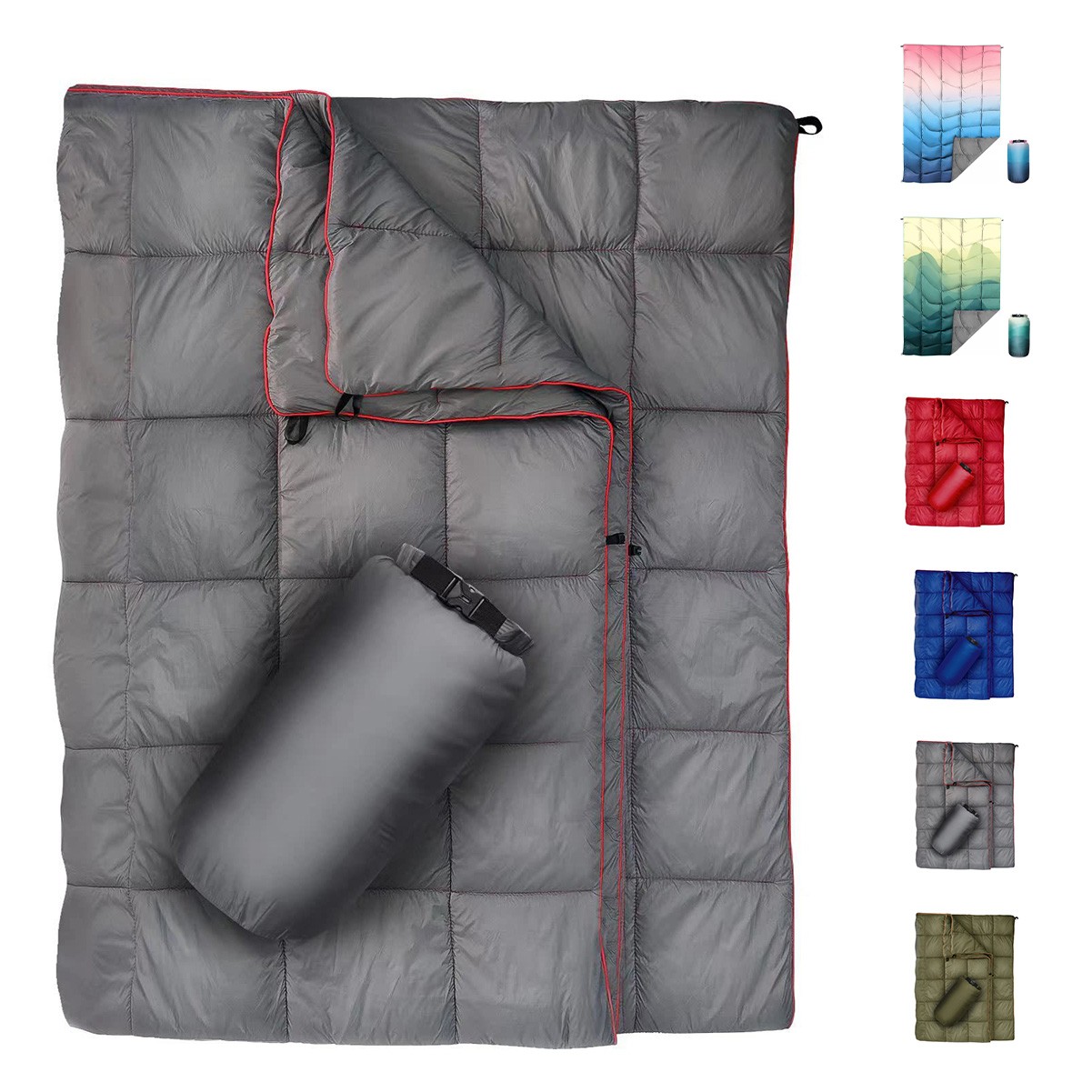 Puffy Waterproof Camping Blanket