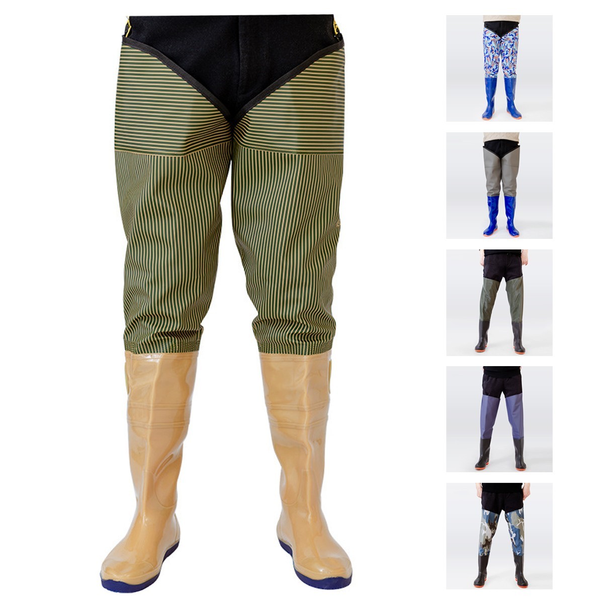 Waterproof Camo Hip Wader Pant