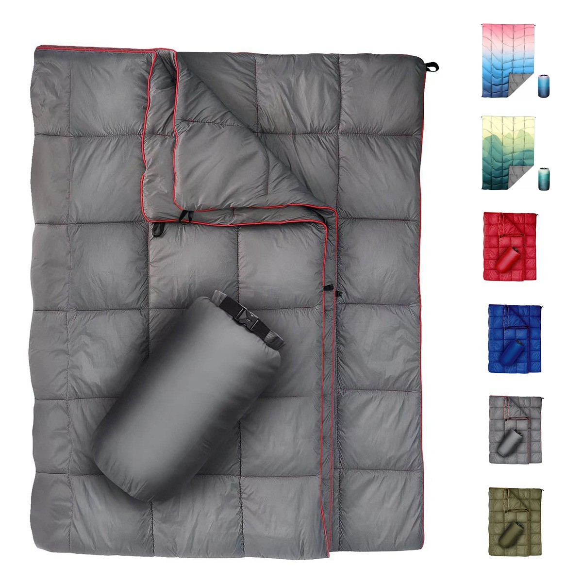 Puffy Waterproof Camping Blanket