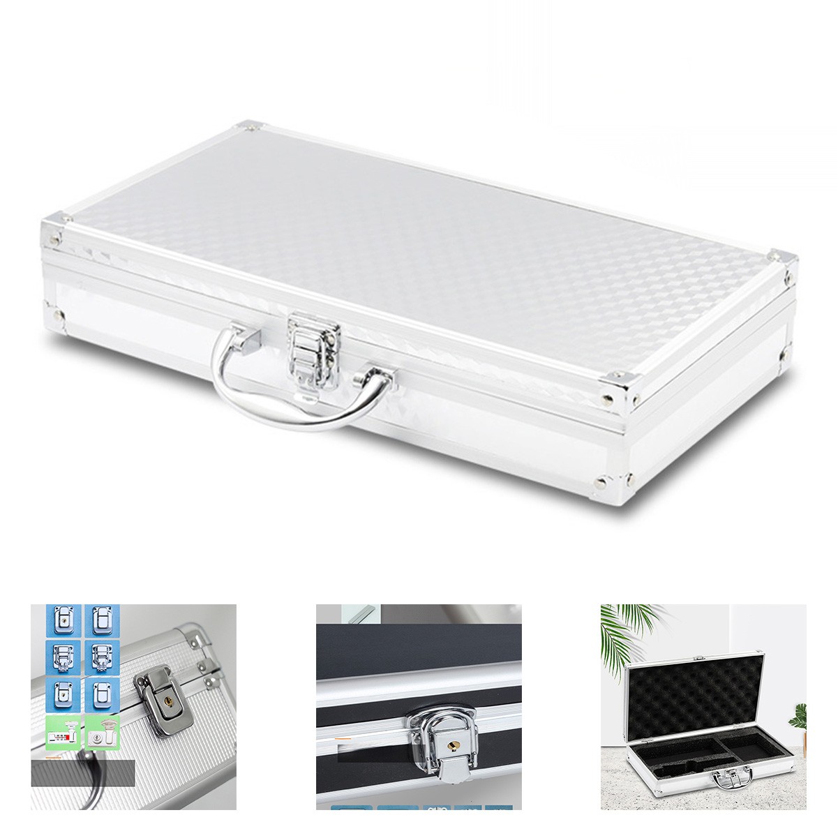 Durable Aluminum Tool Case with Buckle Lock