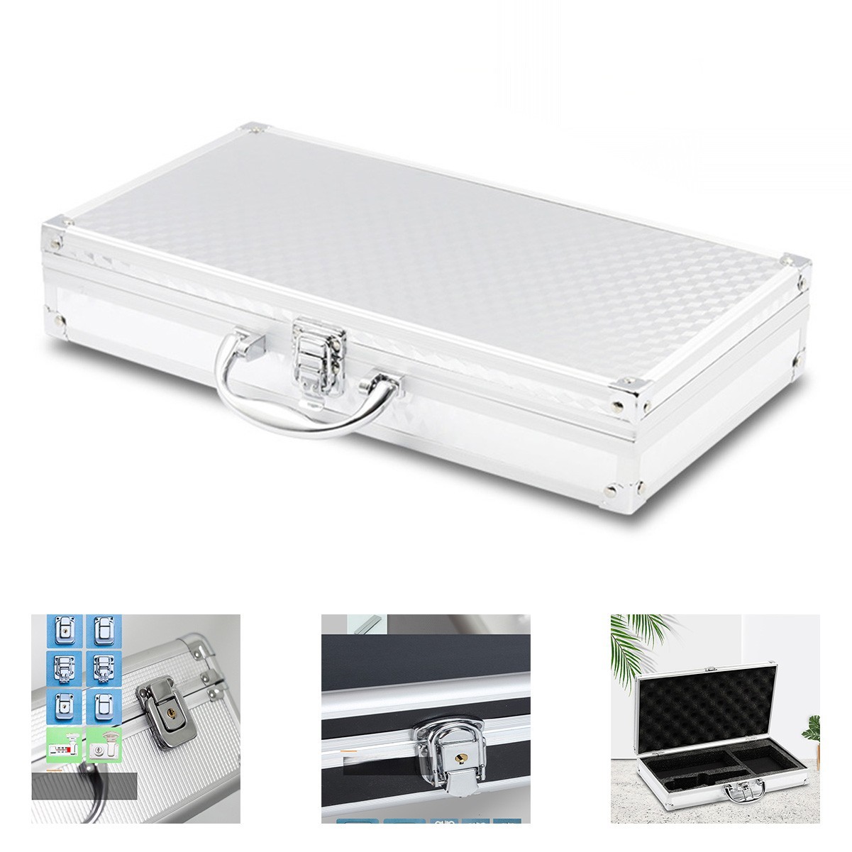 Durable Aluminum Tool Case with Buckle Lock