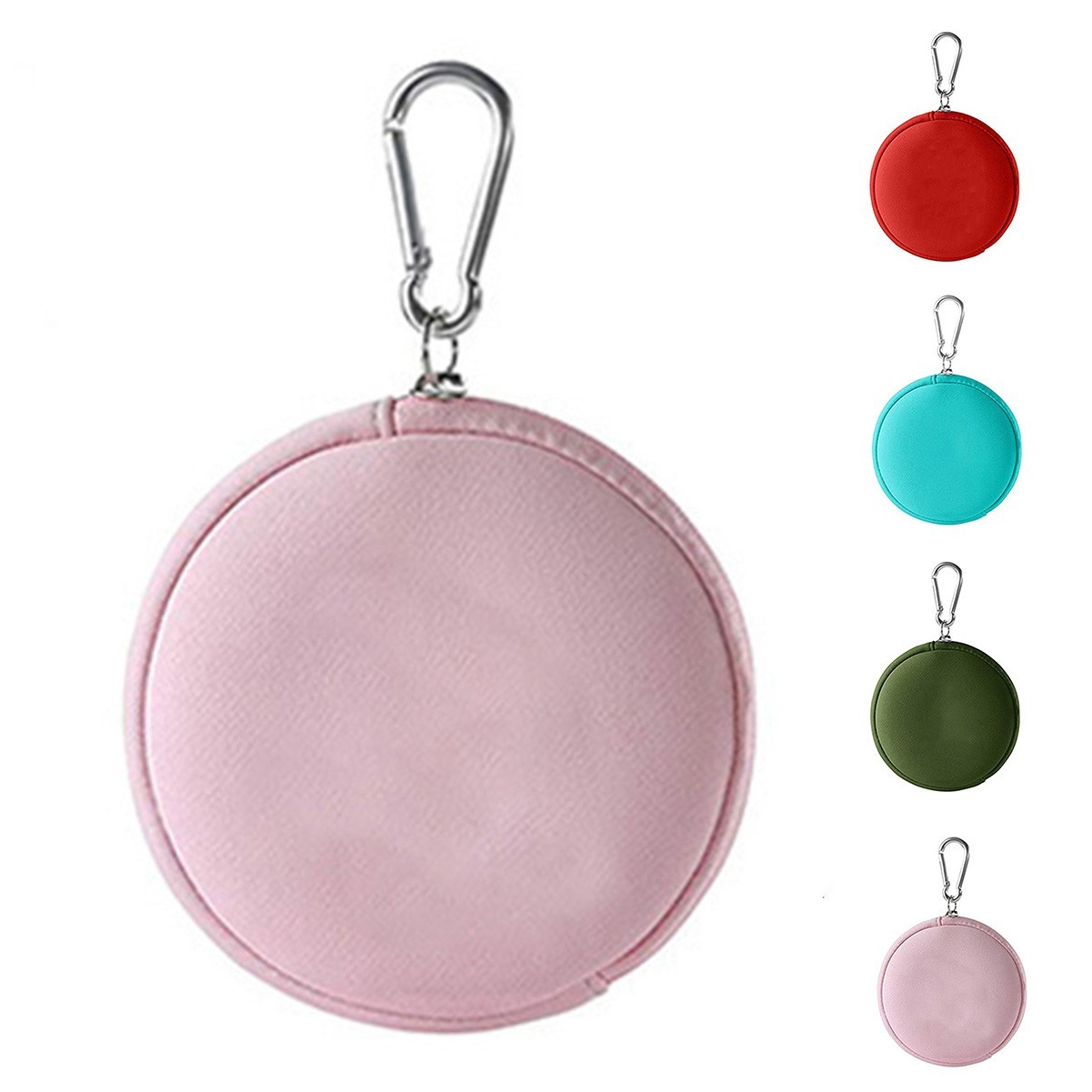 Neoprene Round Zip Pouch