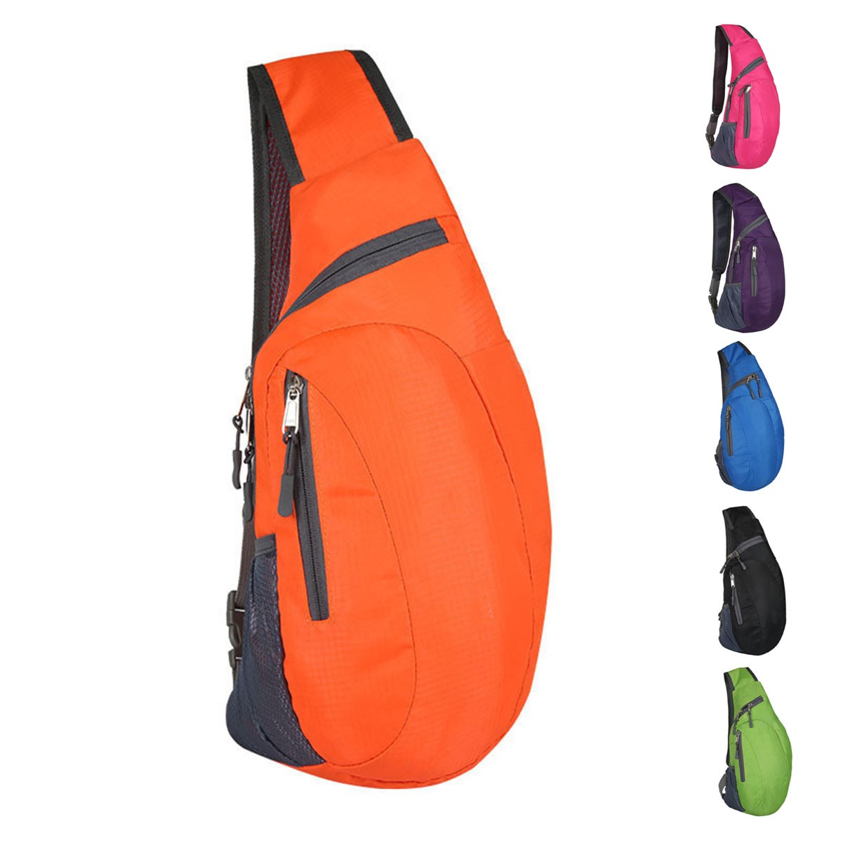 Nylon Crossbody Chest Bag
