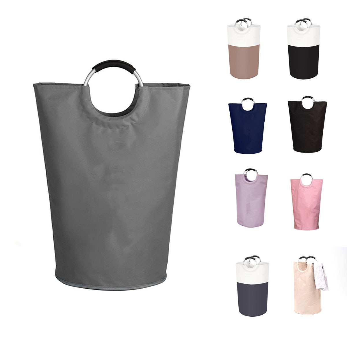 Collapsible Handle Laundry Bag