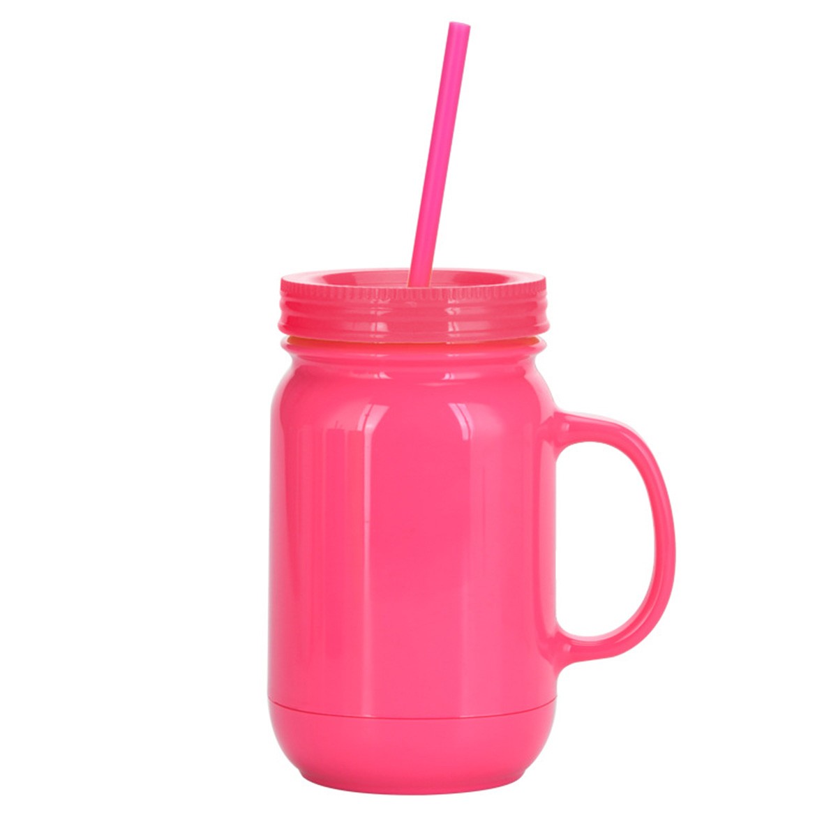 20oz Insulated Jar Style Tumbler with Reusable Straw