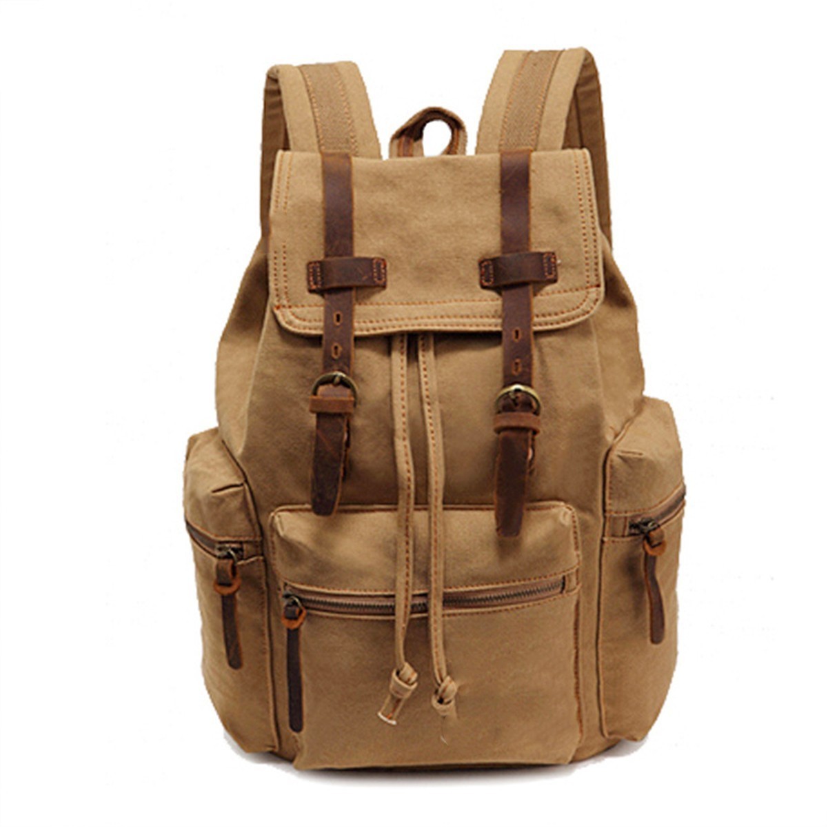 High Capacity Canvas Vintage Backpack