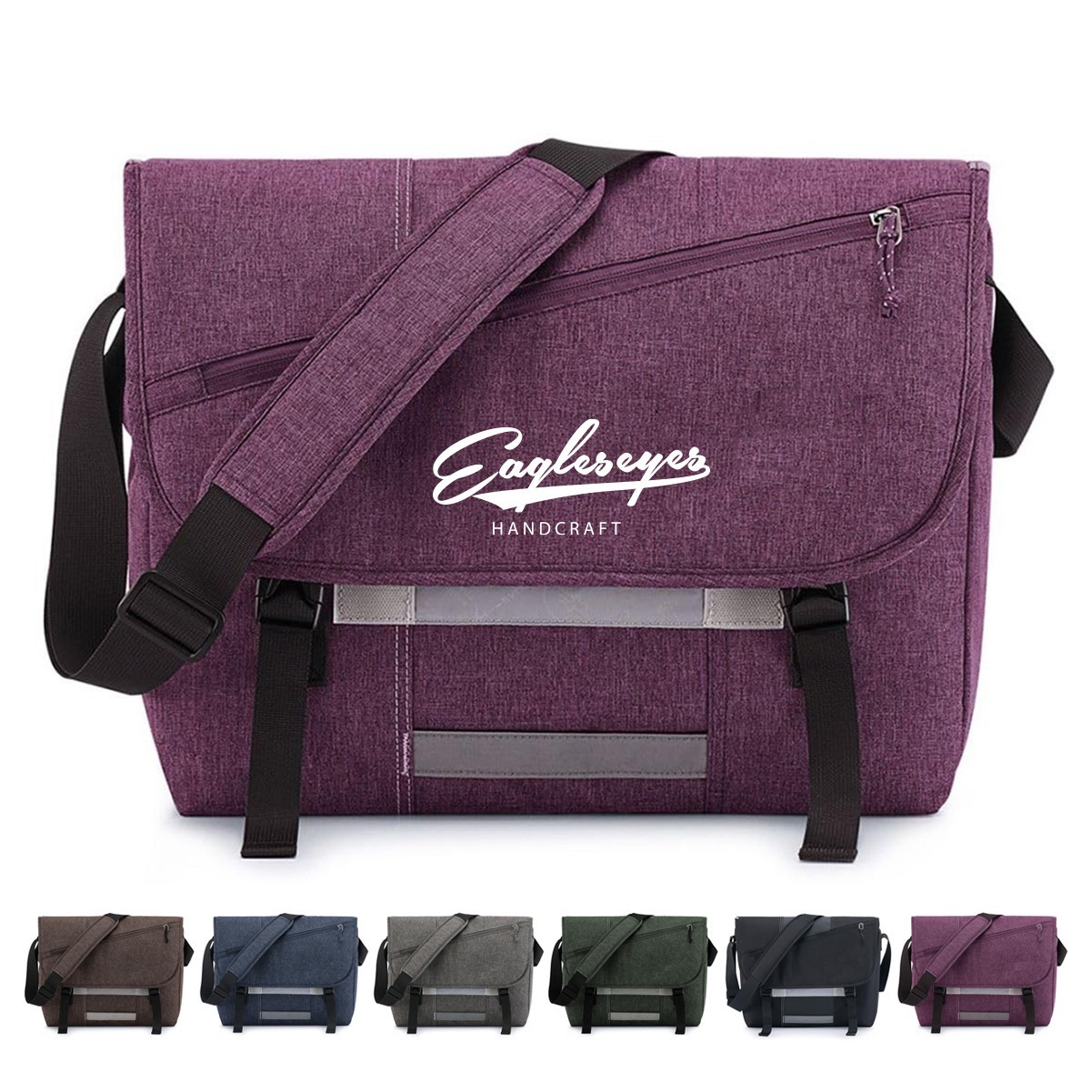 Vintage Canvas Messenger Bag