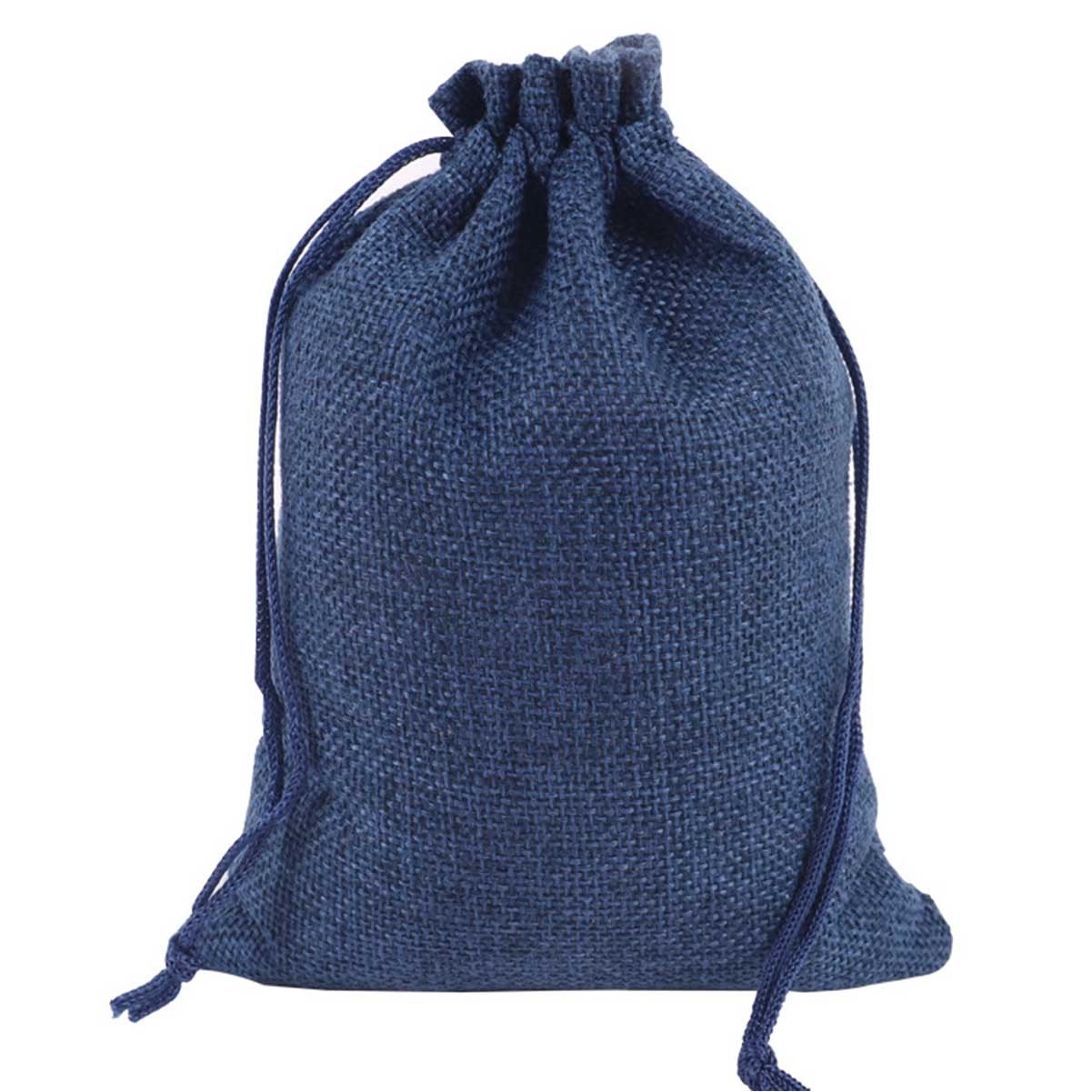 Burlap Drawstring Bag