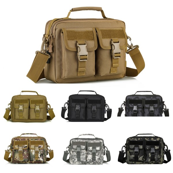 Nylon USB Shoulder Bag
