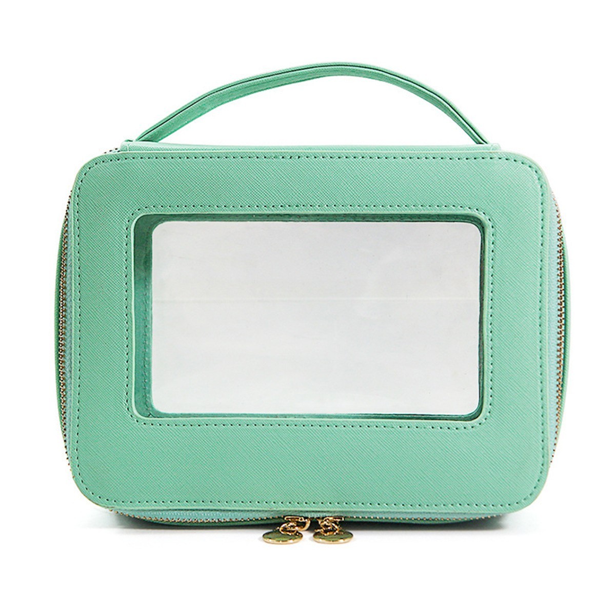 Portable PVC Window Cosmetic Bag
