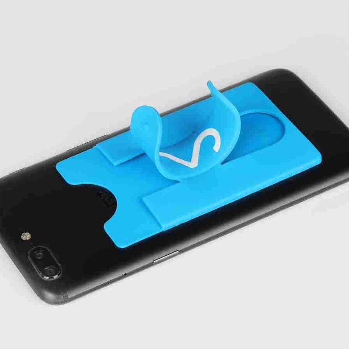 Silicone Card Grip Phone Wallet