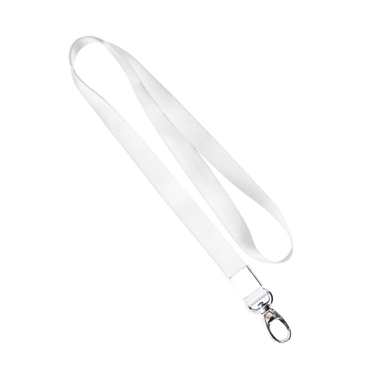 Nylon Fabric Keychain Lanyard with Swivel Hook