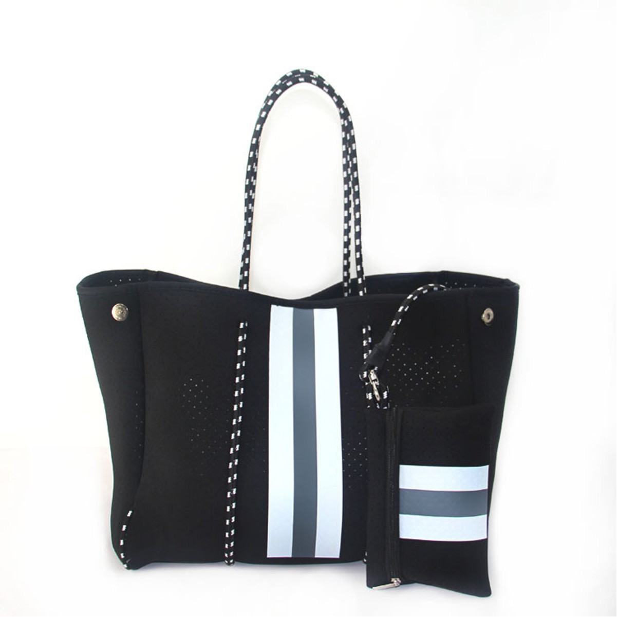 Luxury Neoprene Beach Bag with Expandable Capacity