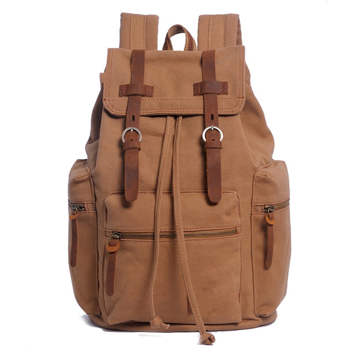 High Capacity Canvas Vintage Backpack